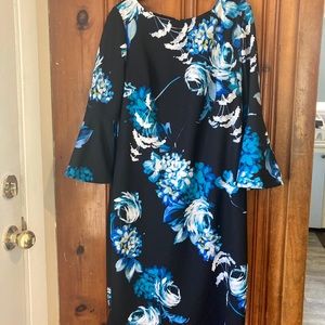 Calvin Klein Floral Curvy Dress
